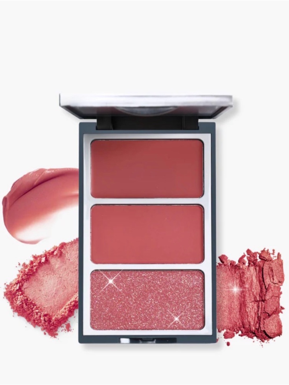 Blush Trio ROSEWOOD REVERIE Cream matte shimmer